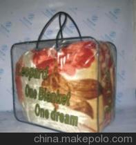 工厂加工定制PVC钢丝包 多样款式满足家纺包装需求